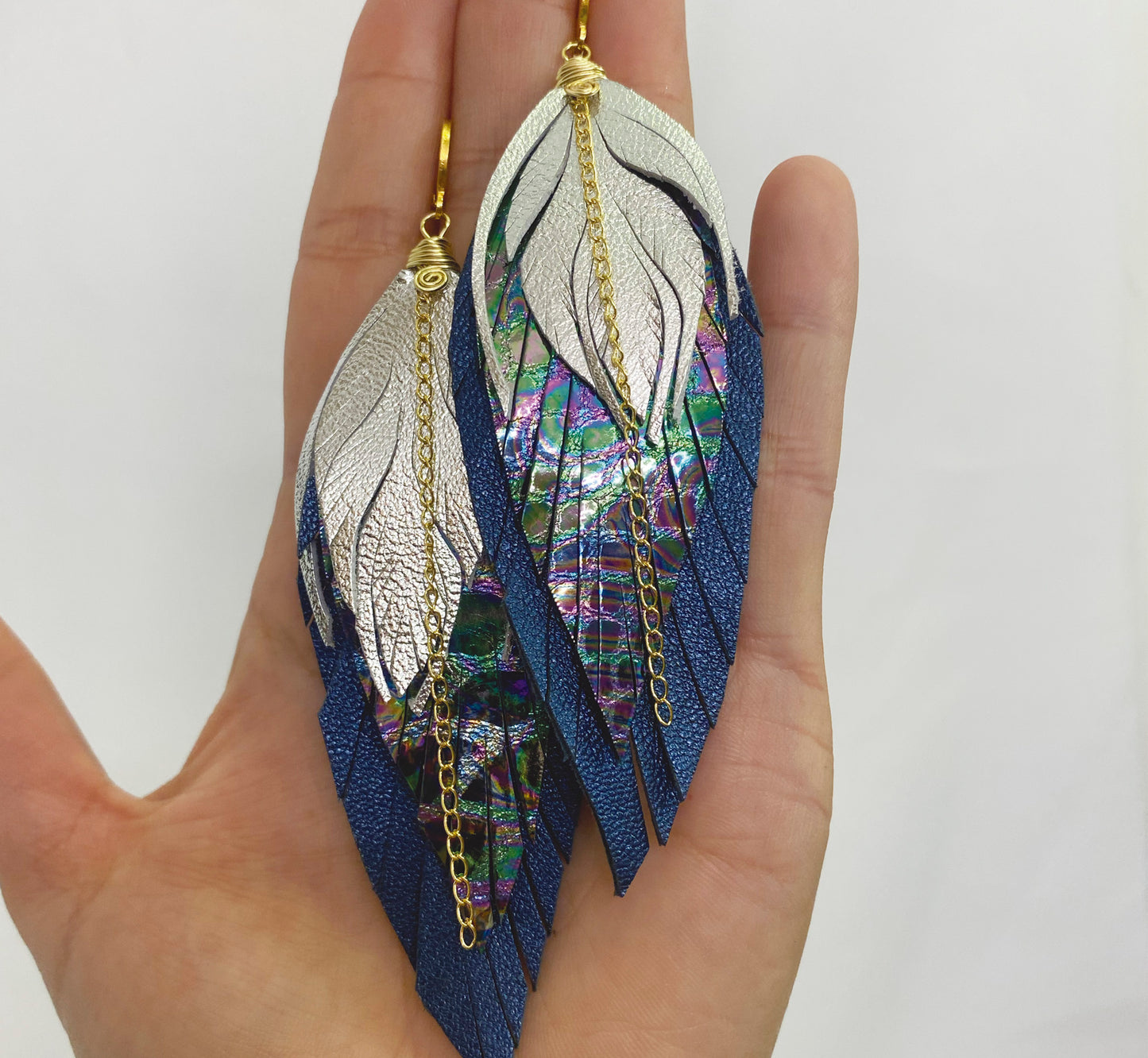 Aretes Colorín Azul