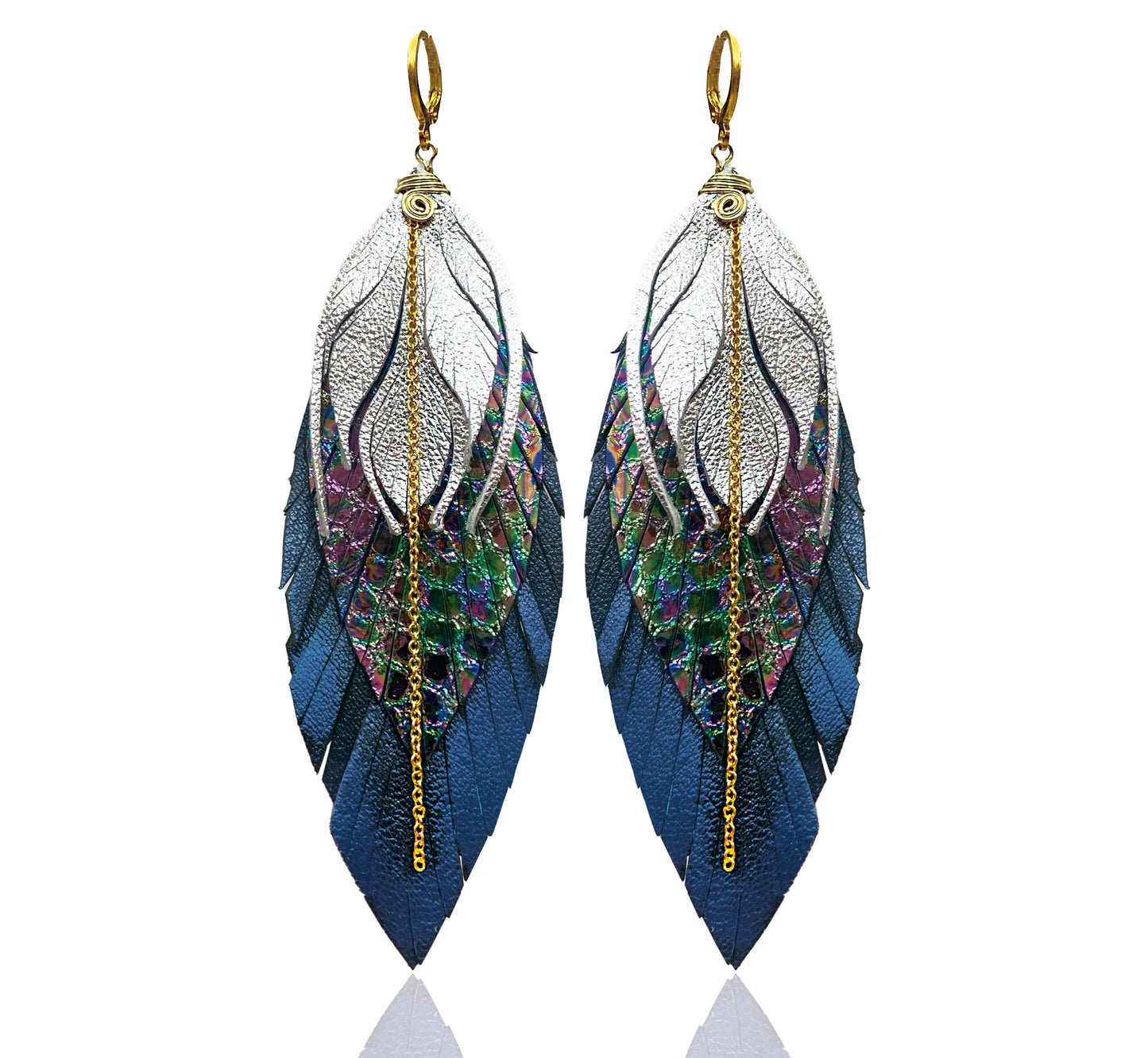 Aretes Colorín Azul