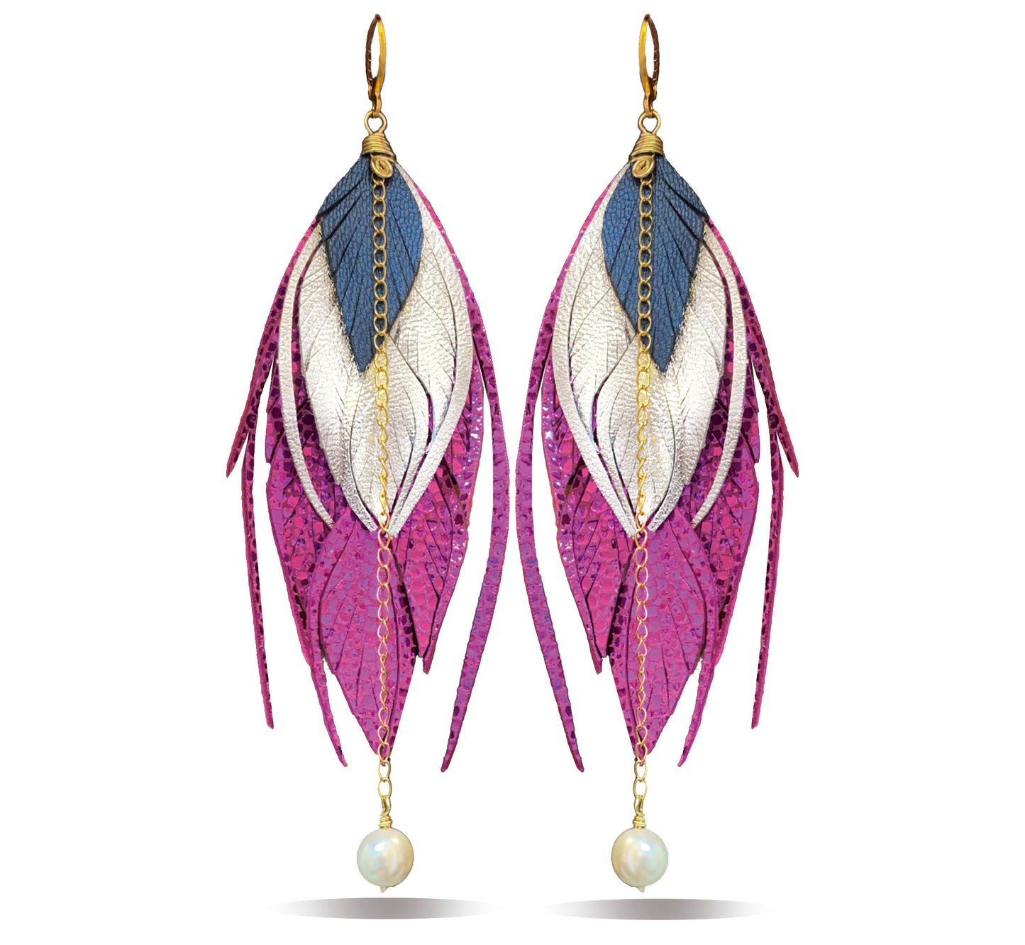 Aretes Multi Medianos Destiny Rosa