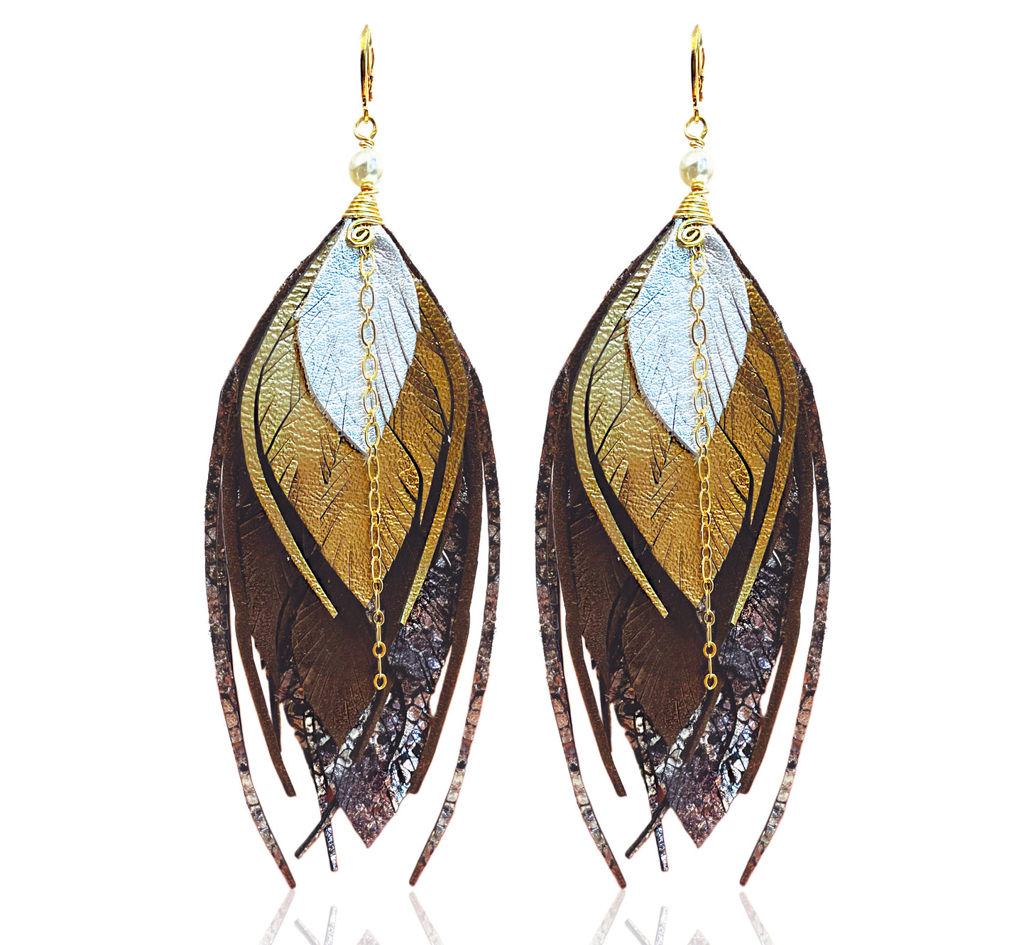 Aretes Multipluma Chico Tailandia