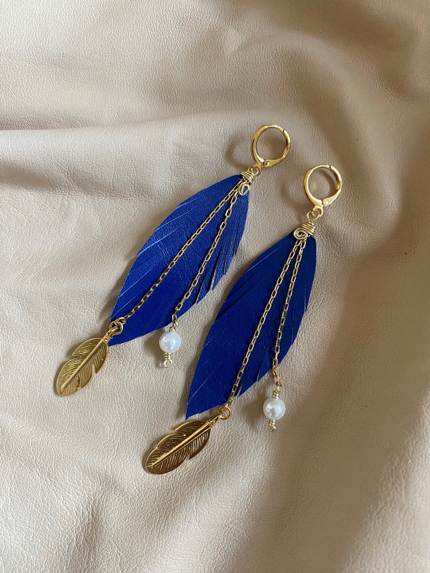 Aretes MINI azul