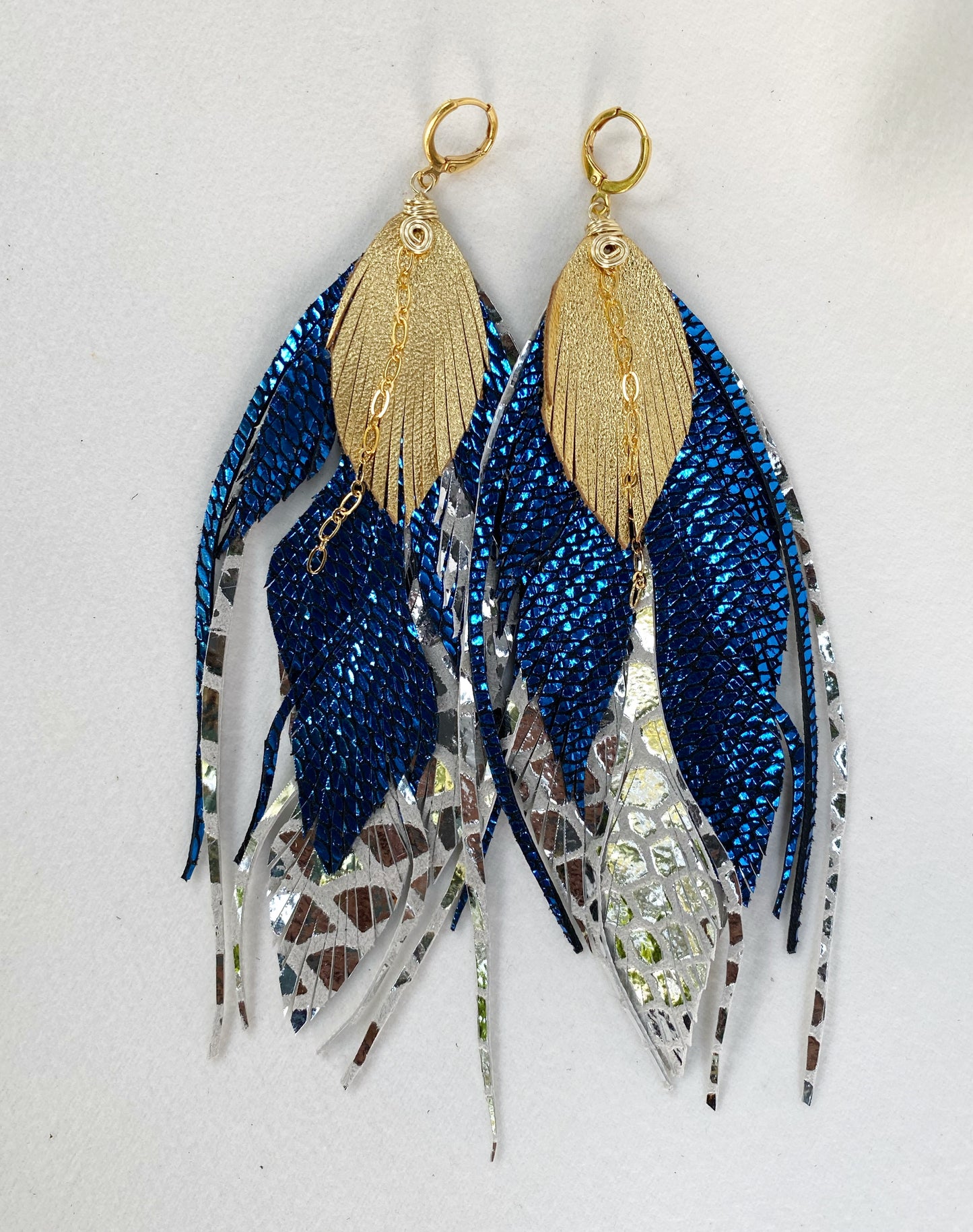 Aretes Maxi Shinyblue
