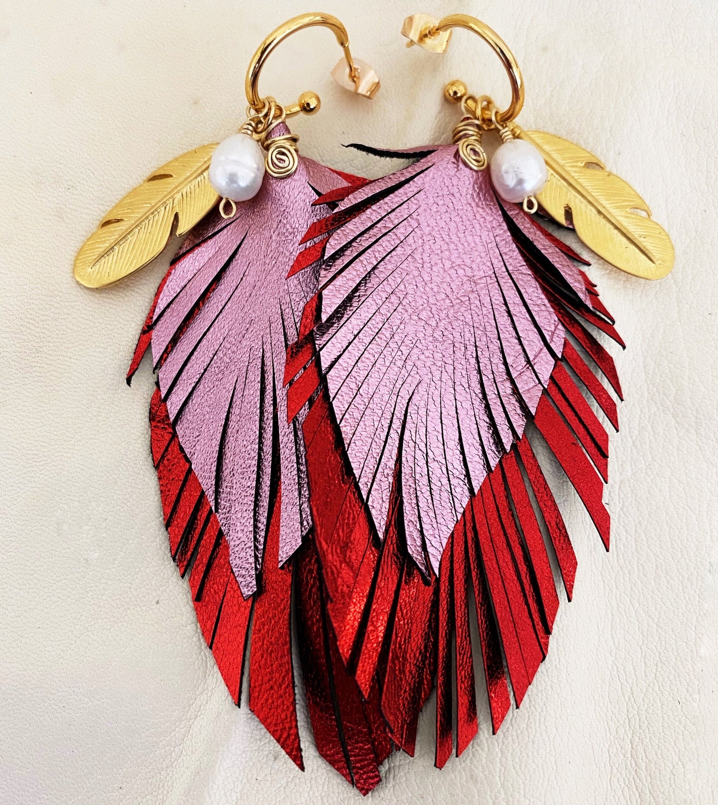 Aretes Gypsy medianos Red