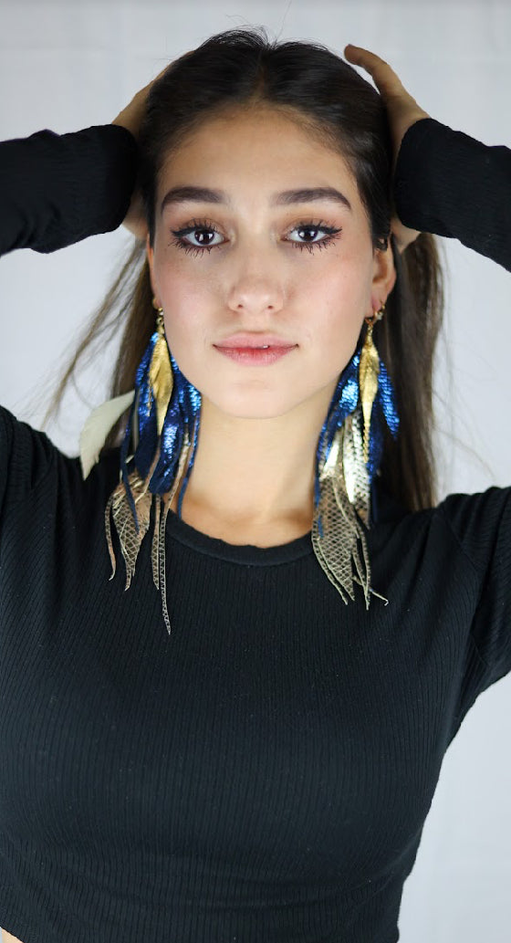 Gyps MAXI azul con plata