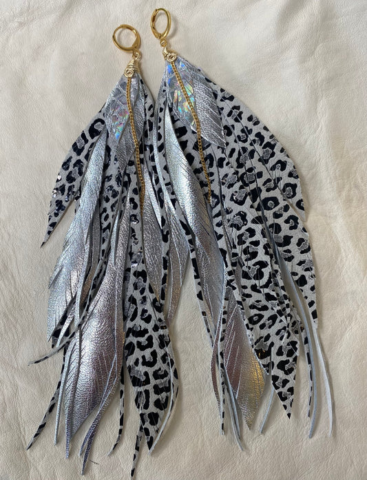 Aretes MAXI animal print