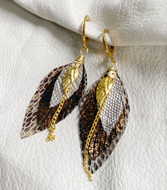 Aretes MINI Animal Print