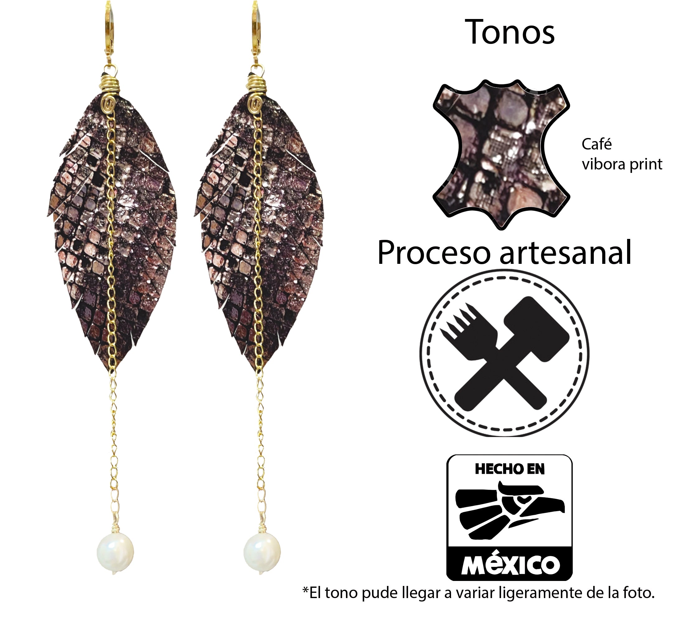 Aretes Monopluma Mallorca Víbora