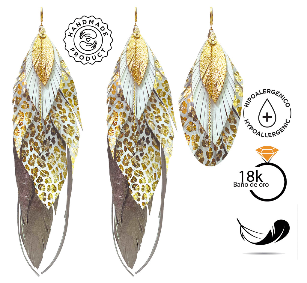 Aretes Maxi Garza Tigre