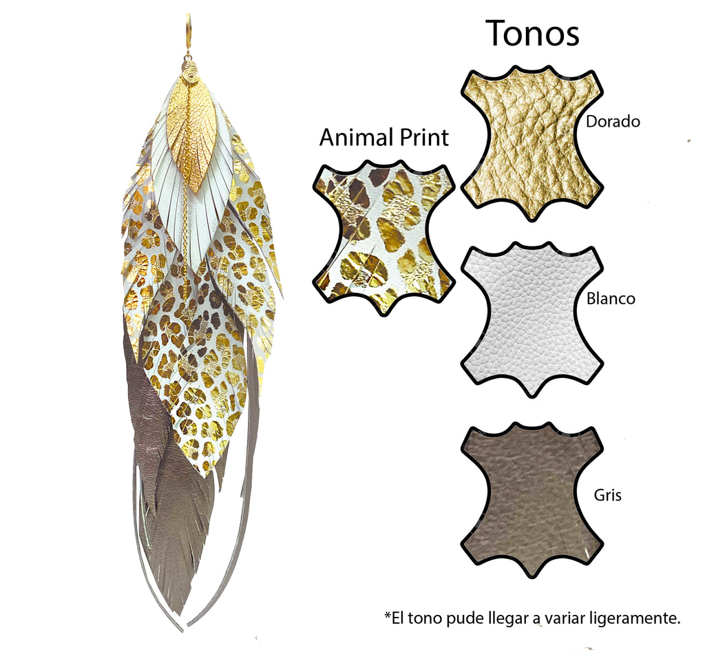 Aretes Maxi Garza Tigre