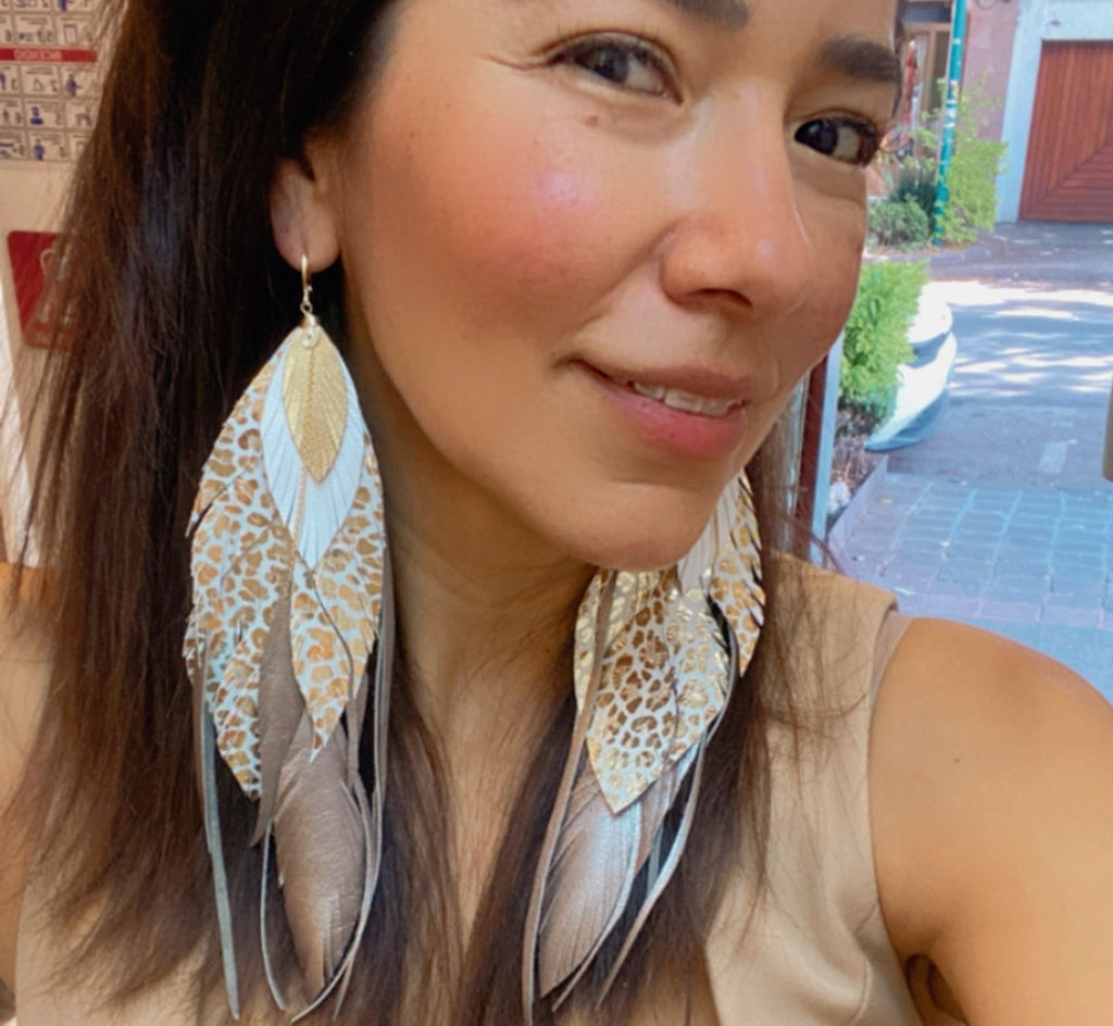 Aretes Maxi Garza Tigre