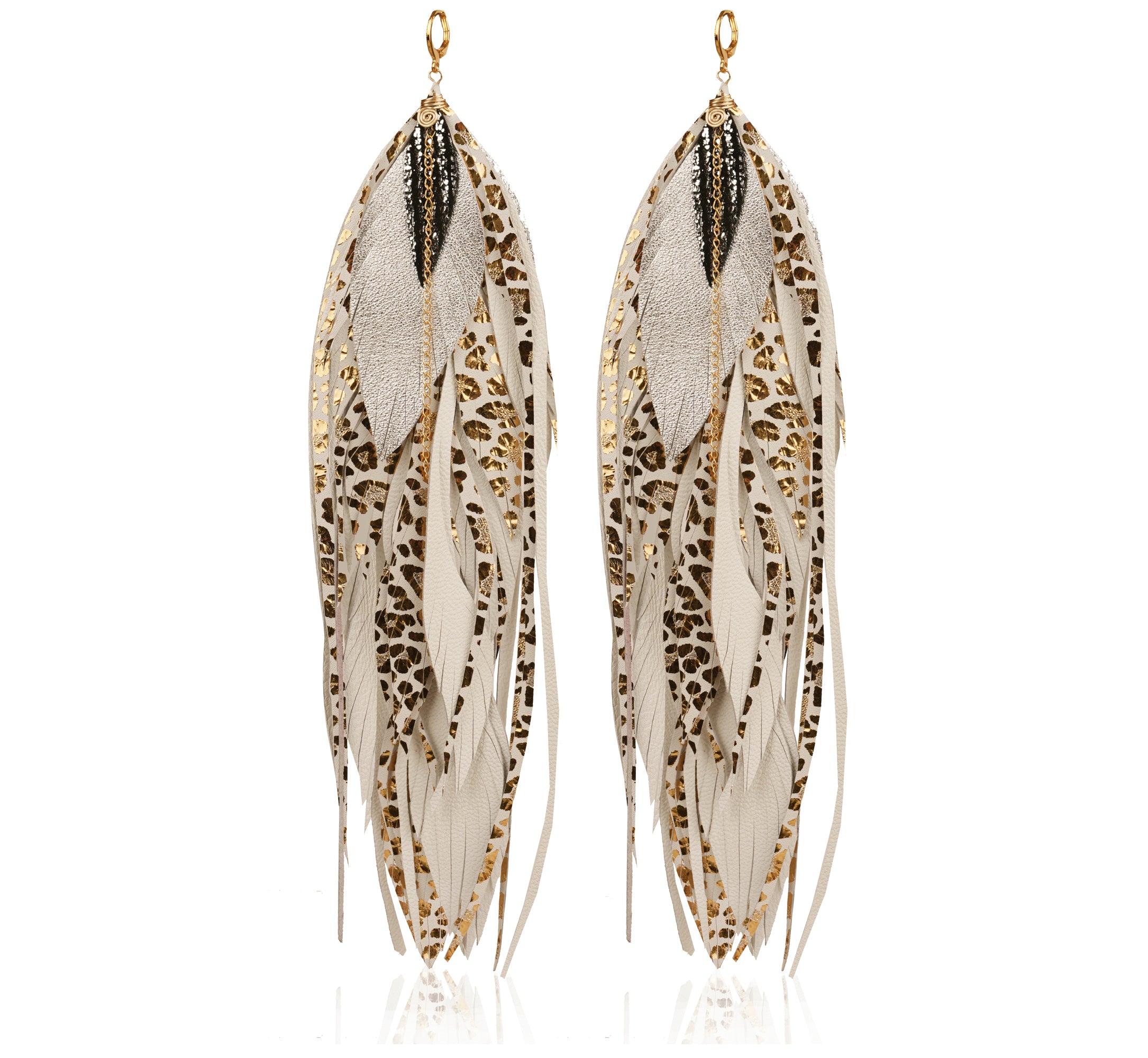 Aretes Maxi Animal Silver