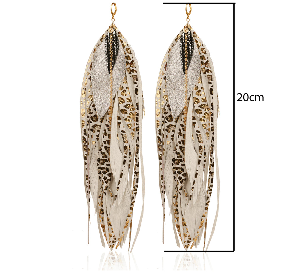 Aretes Maxi Animal Silver
