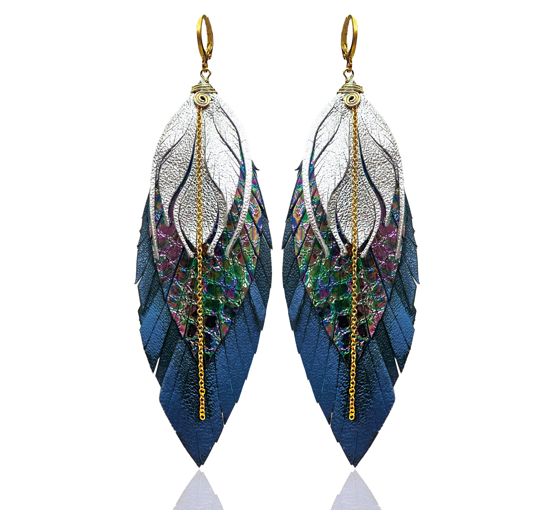 Aretes Colorín Azul