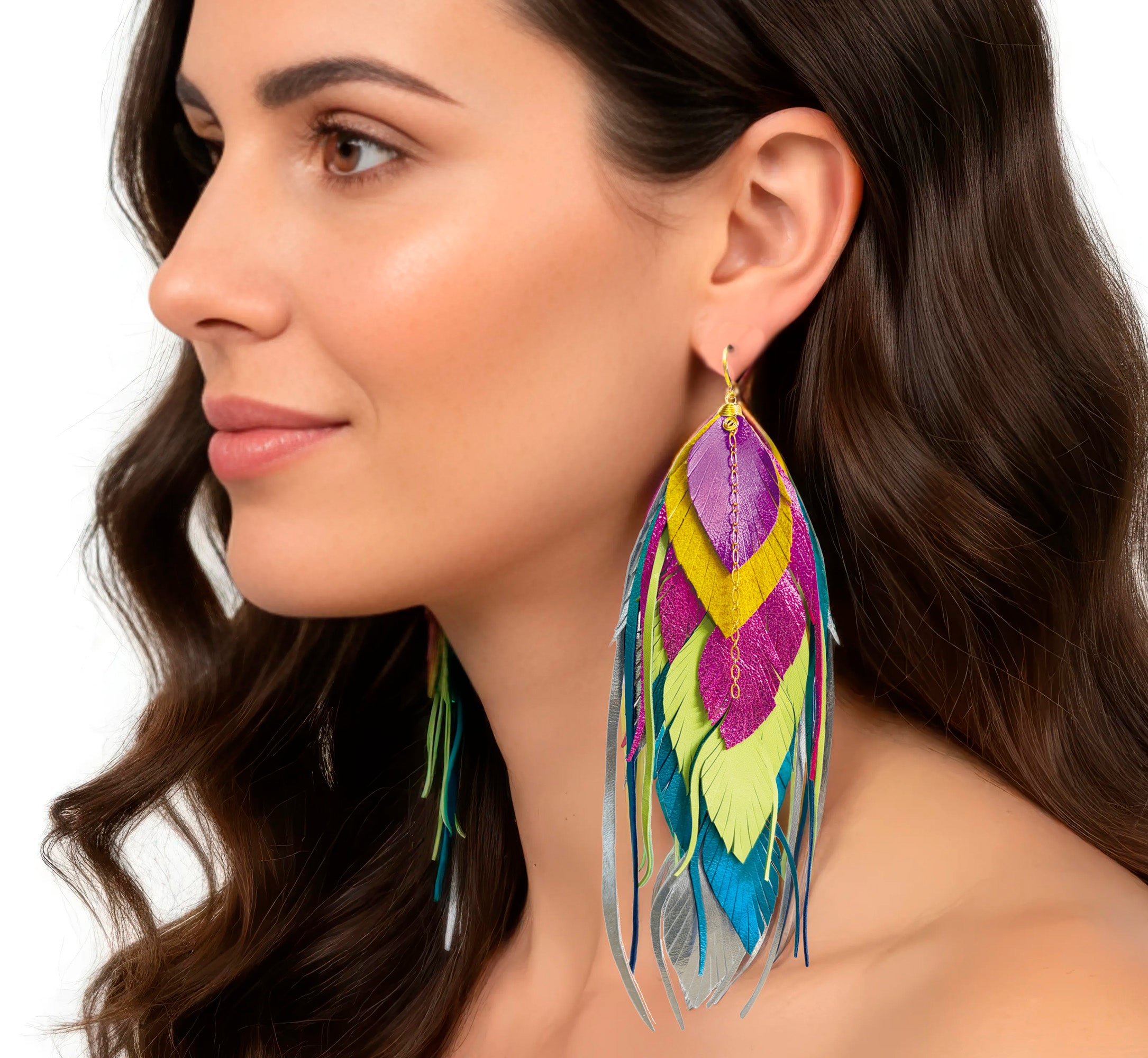 Aretes Maxi Arcoiris