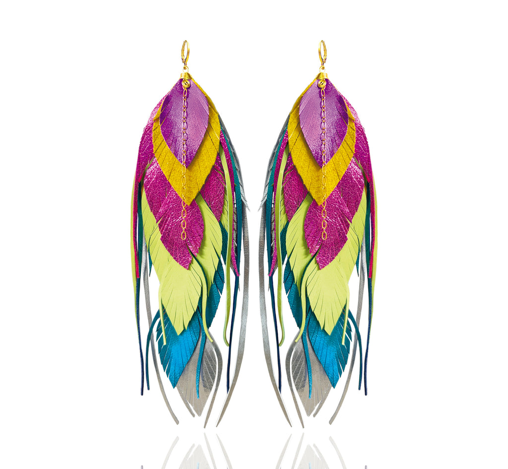 Aretes Maxi Arcoiris