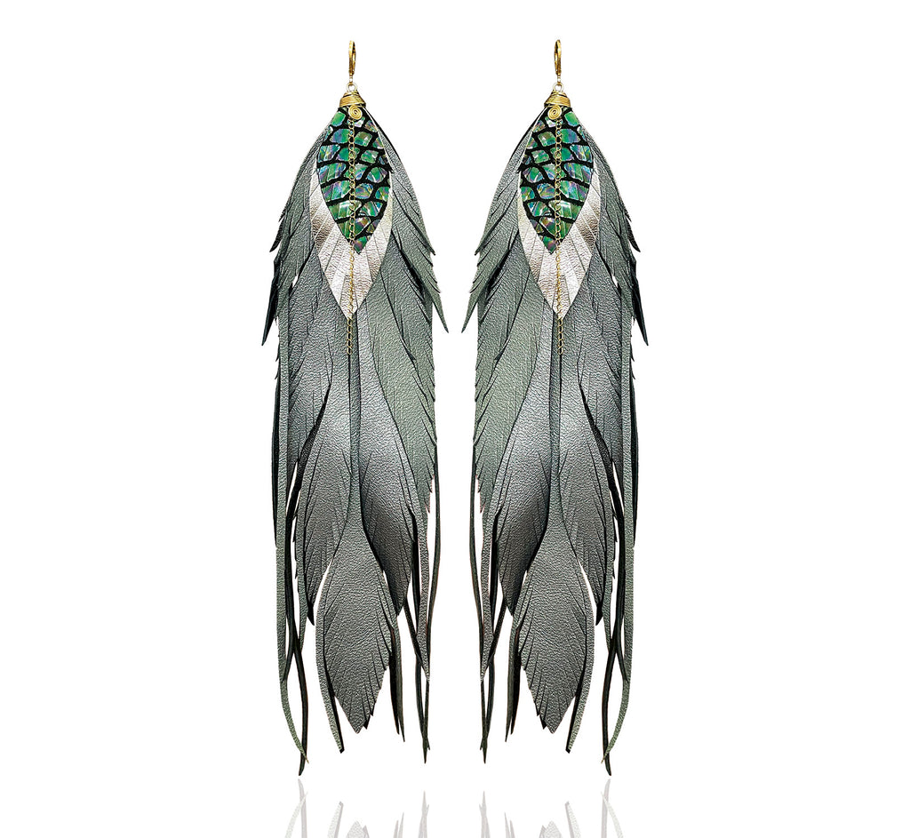 Aretes Maxi Full Raven