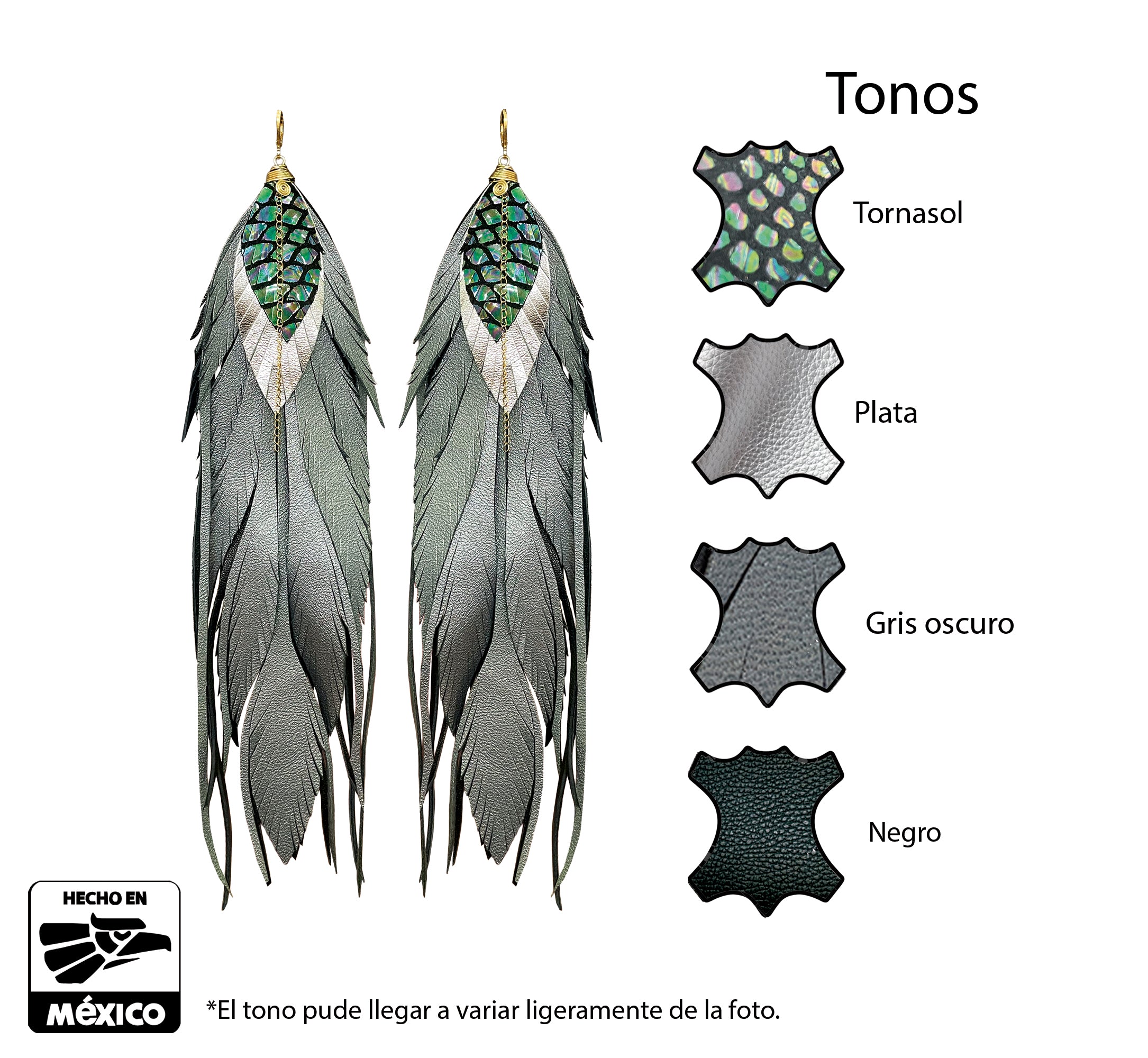 Aretes Maxi Full Raven