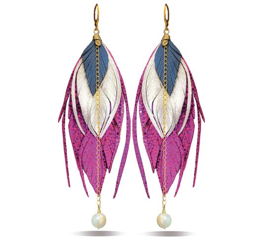 Aretes Multi Medianos Destiny Rosa