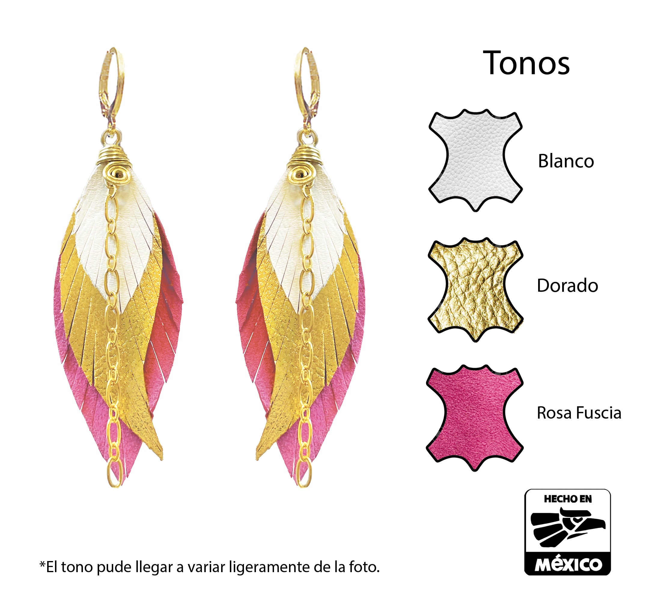 Aretes Mini Rosa