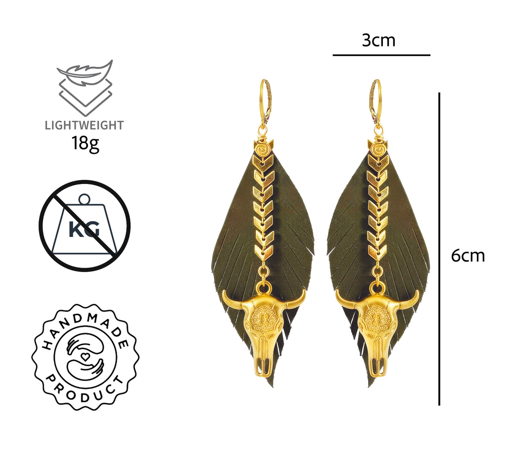 Aretes Monopluma Toro