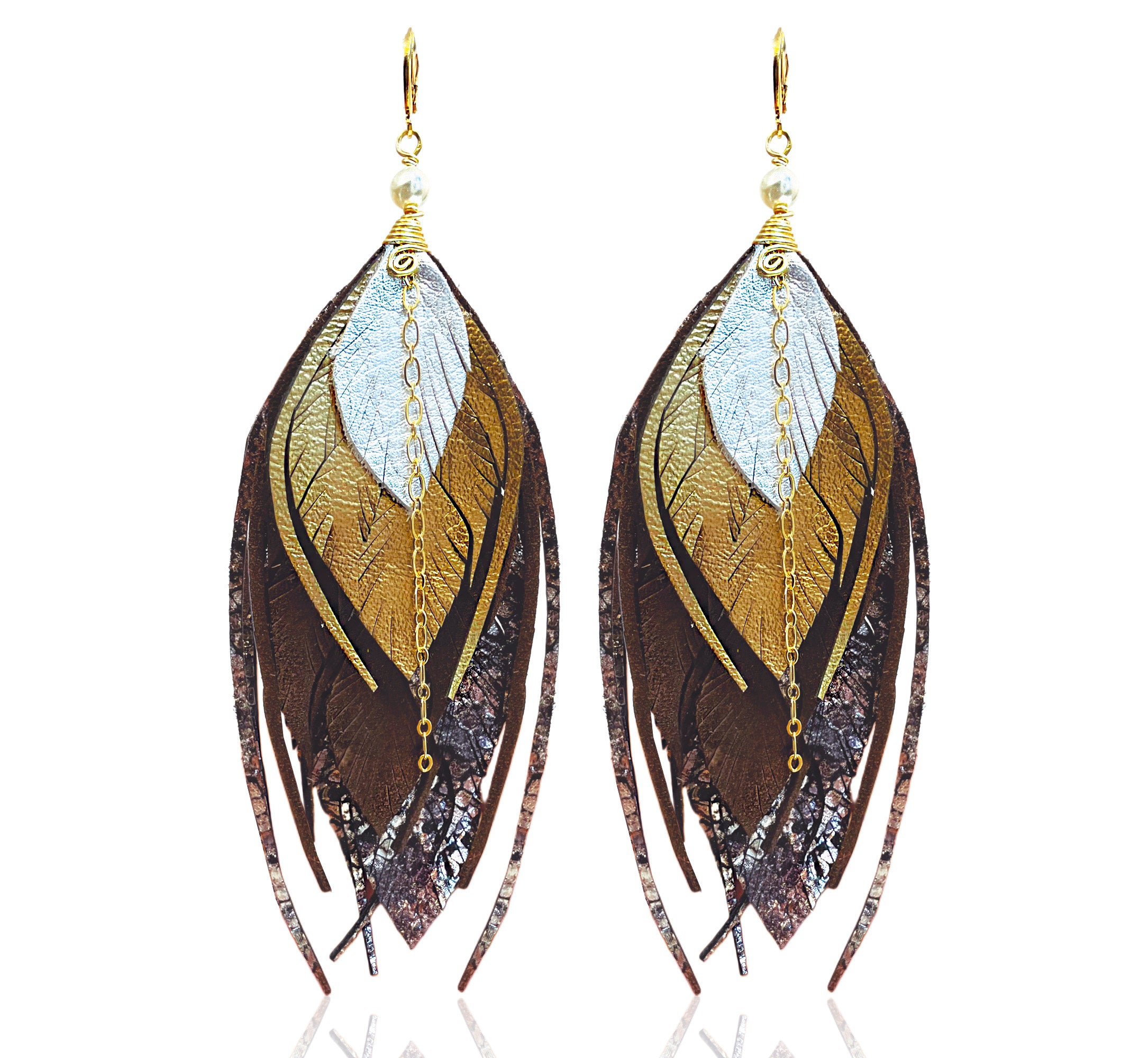 Aretes Multipluma Chico Tailandia