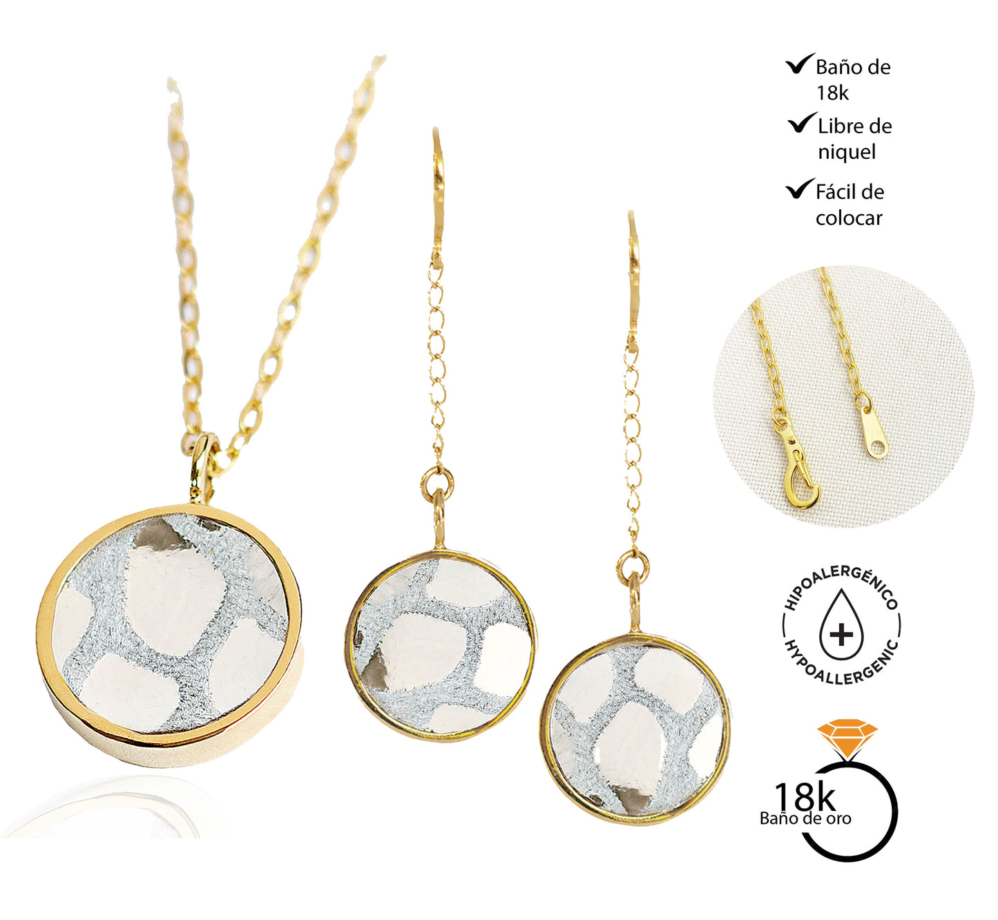 Conjunto Omnia plata