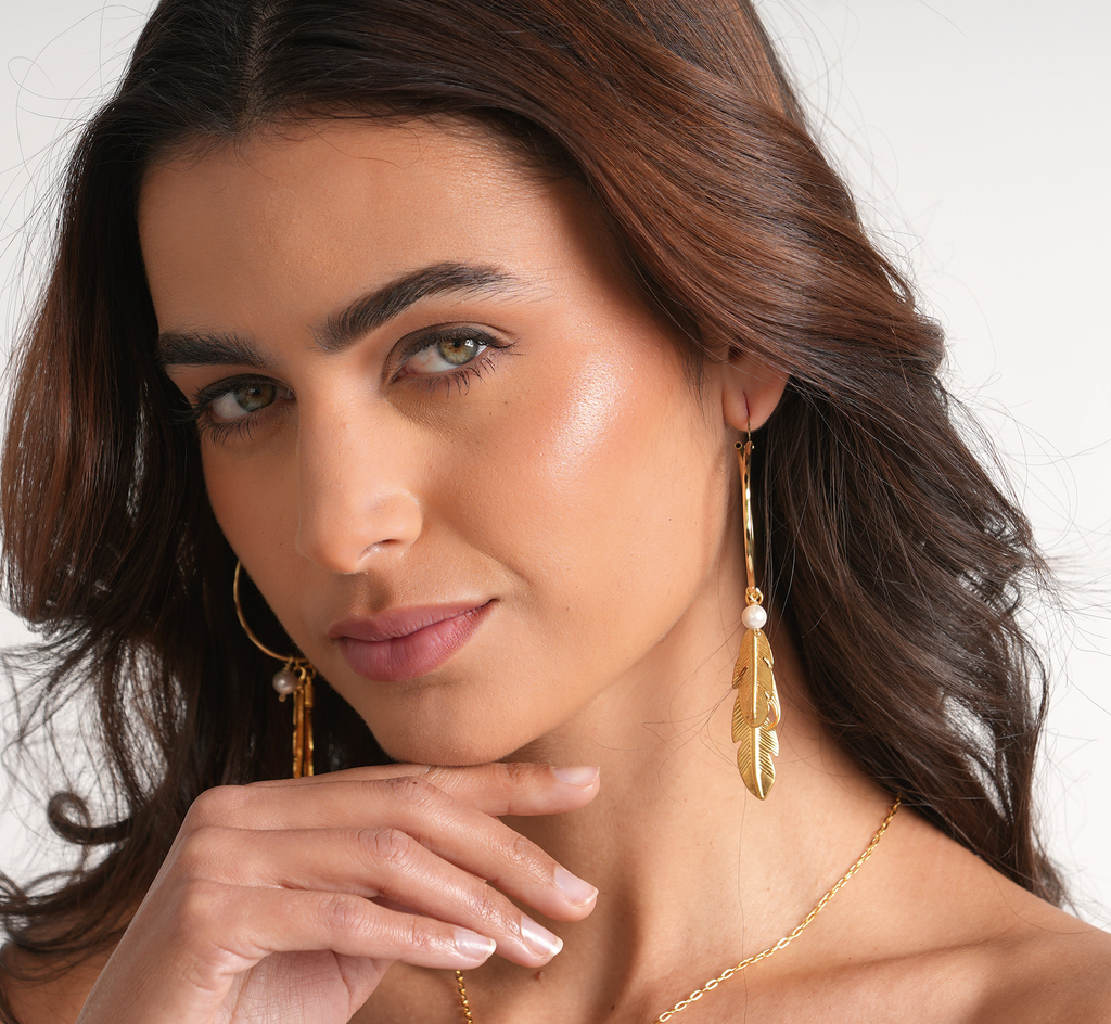 Arracadas Gypsy Pluma