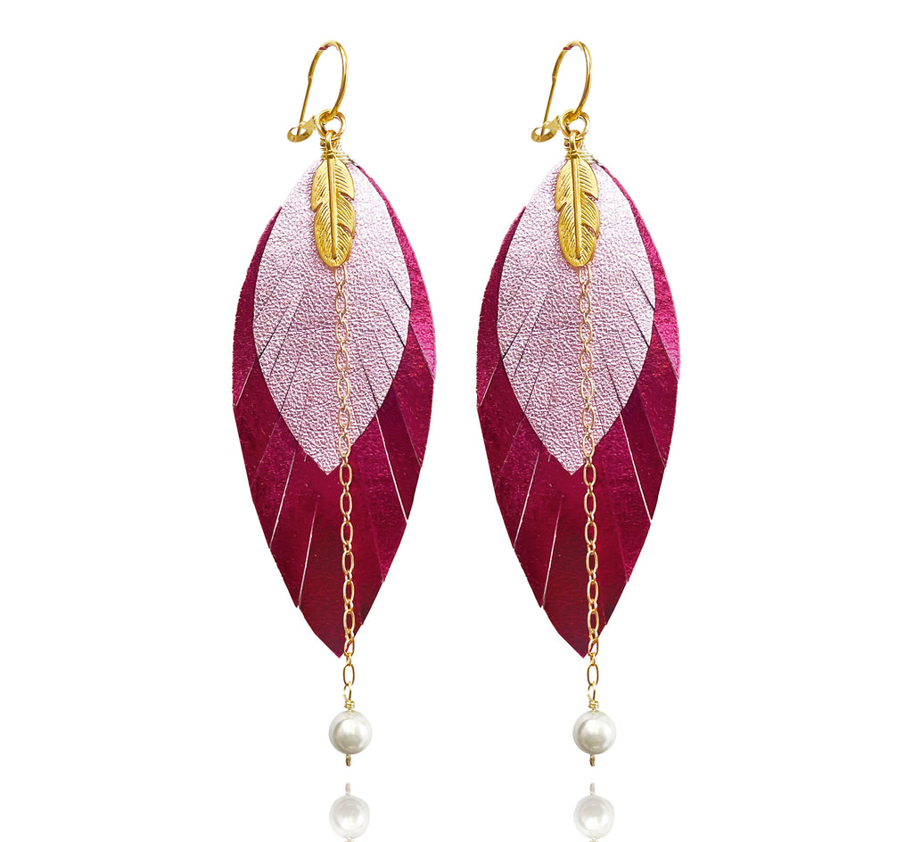 Arracadas Pink Electric