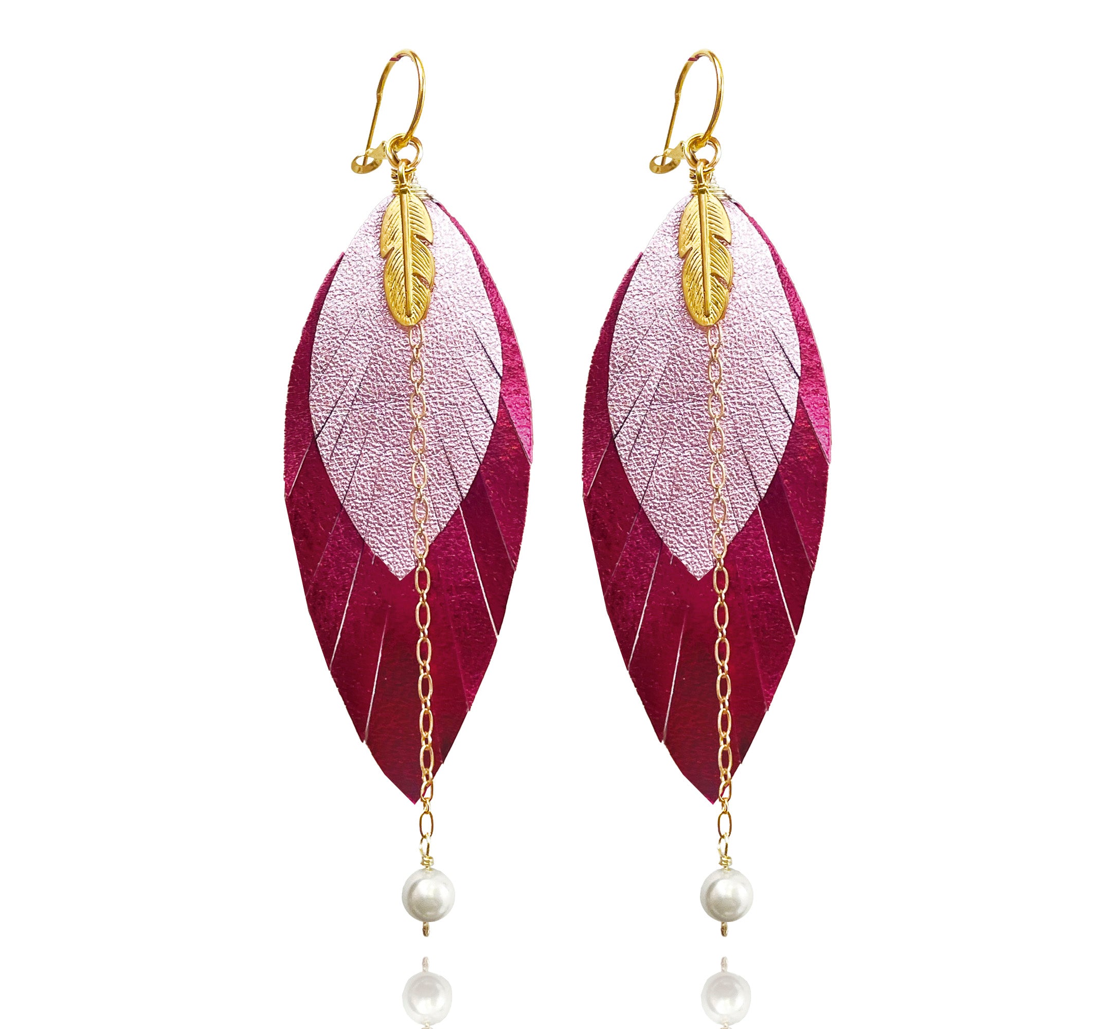 Arracadas Pink Electric