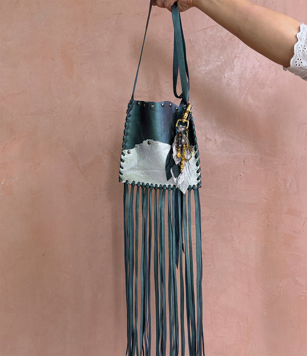 Bolsa azul