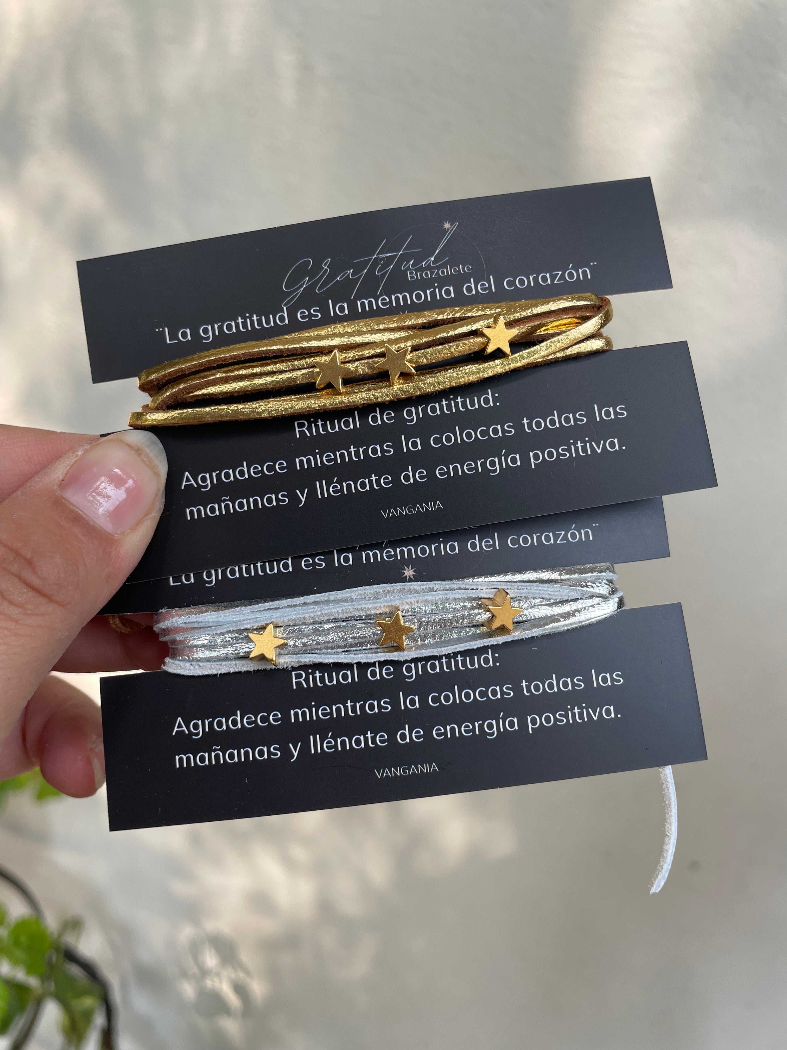 Pulsera Estrellas Plateada