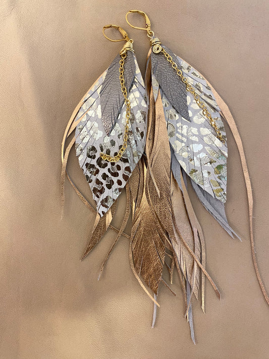 Aretes Melisa Oro rosa