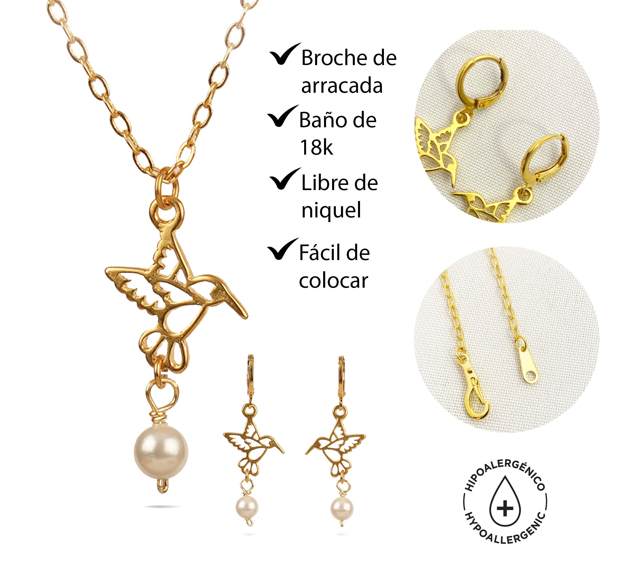 Collar Colibrí