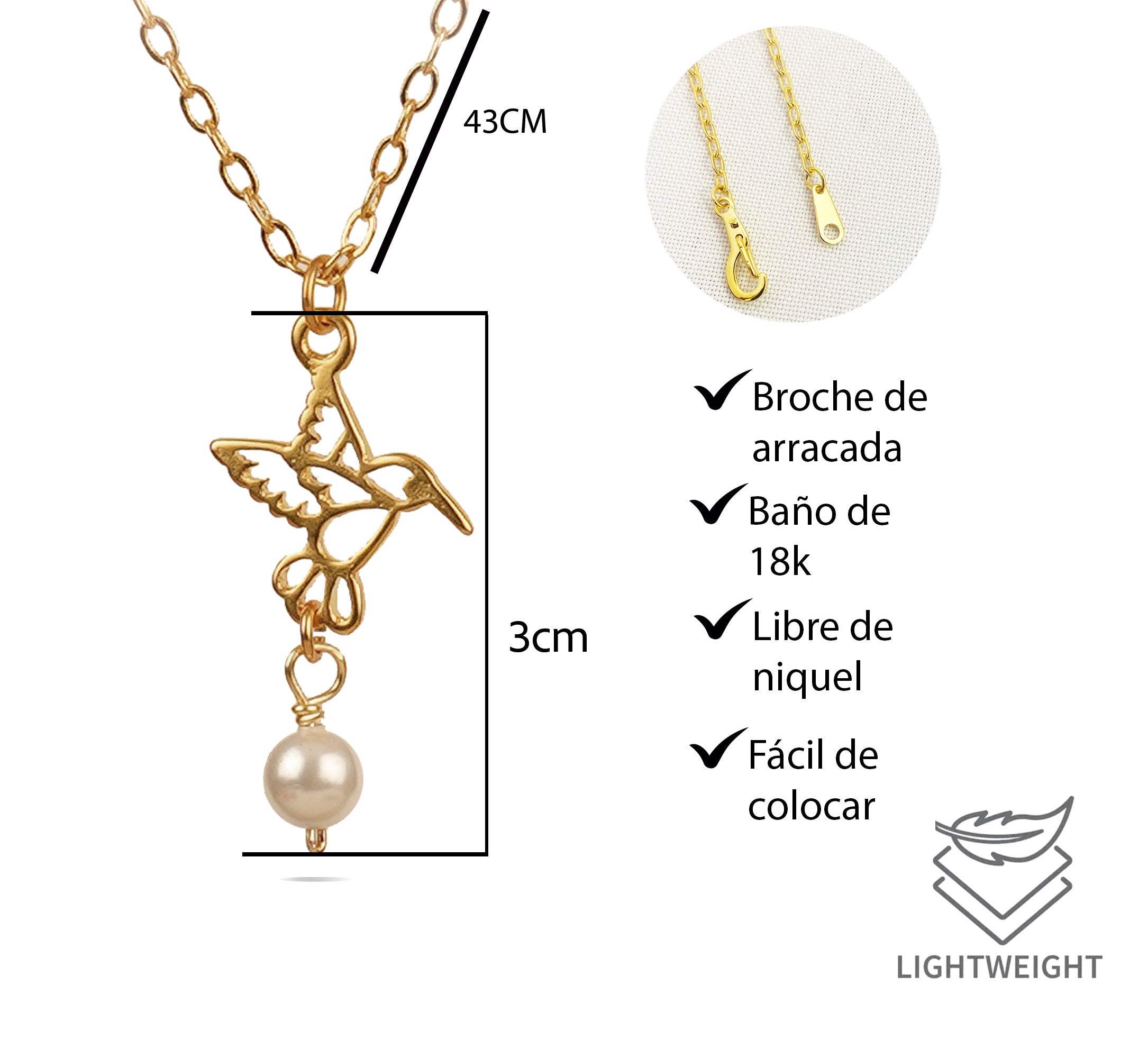Collar Colibrí