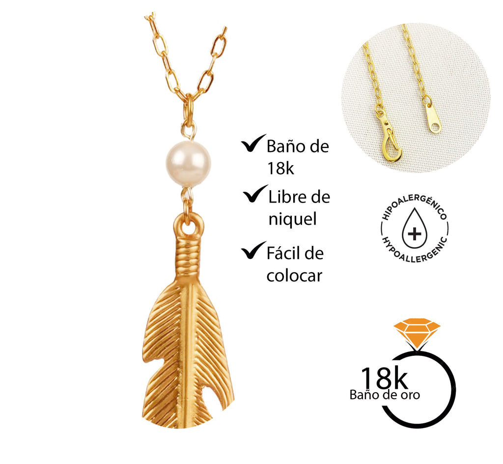 Collar Pluma