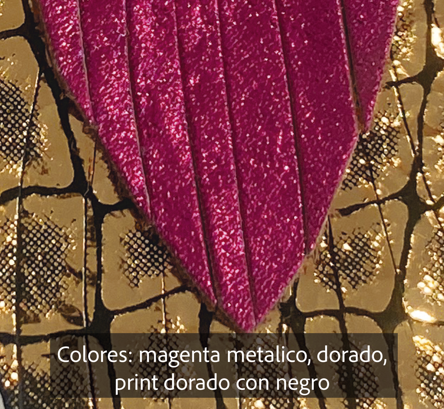 Aretes Maxi Magenta