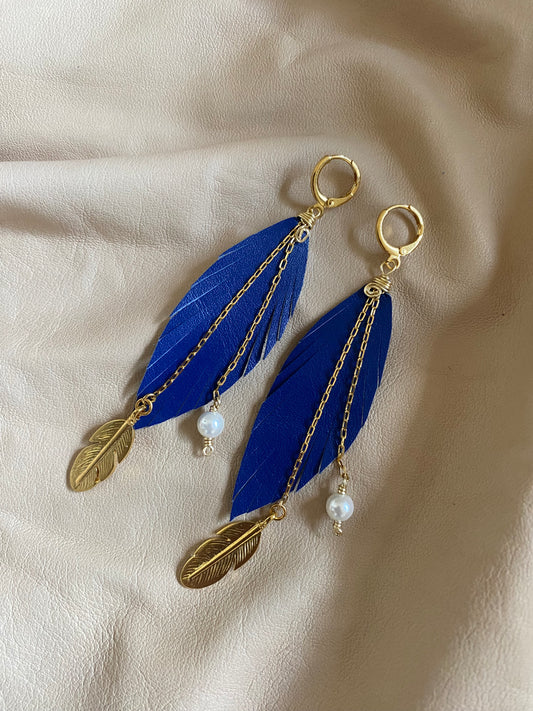Aretes MINI azul