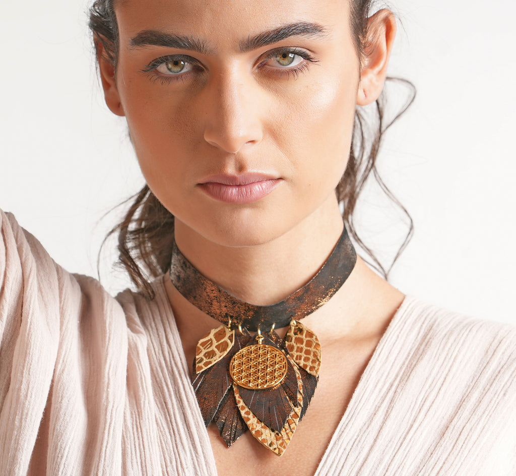 Gargantilla Flor de Vida