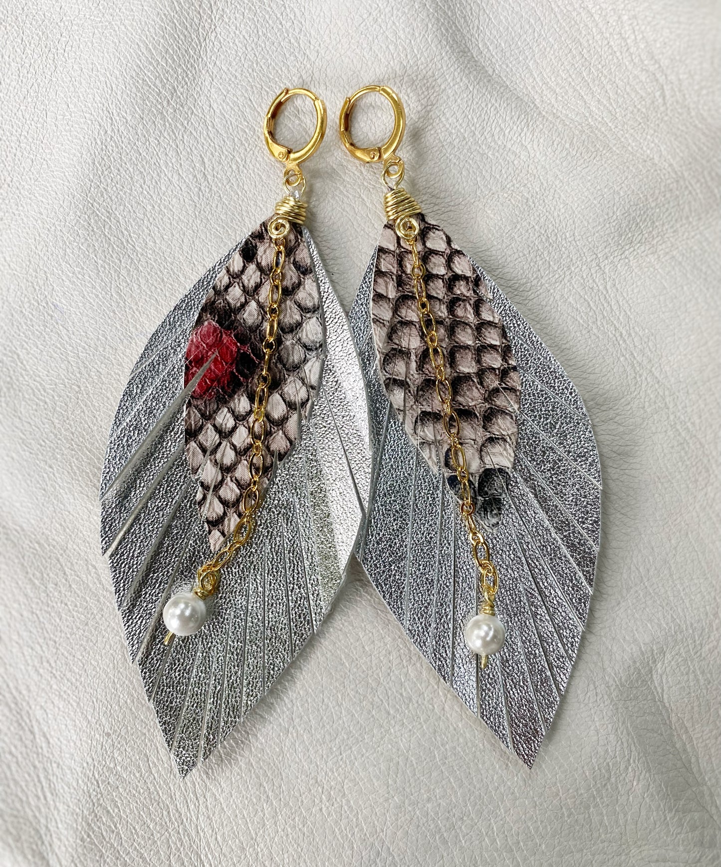 Aretes VL Boho Plata