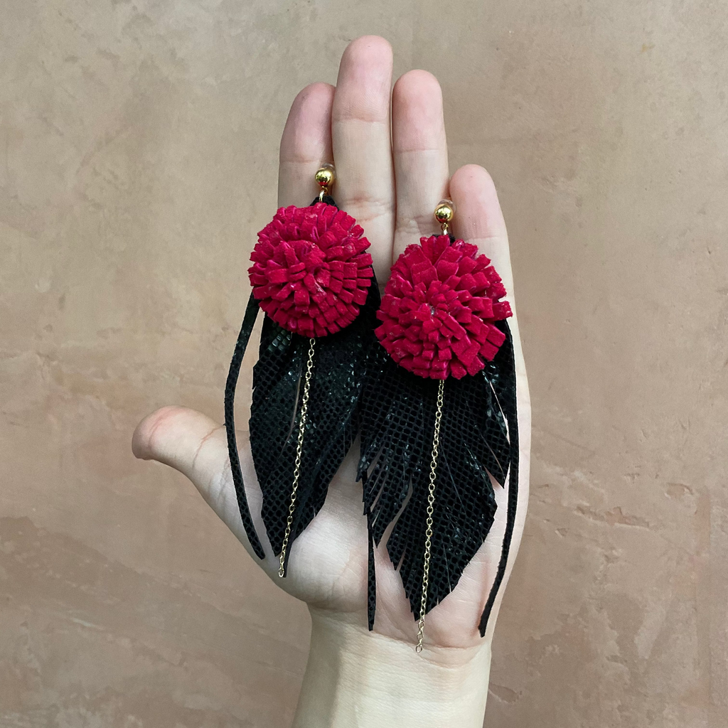 Aretes Mujeres Cempasúchil
