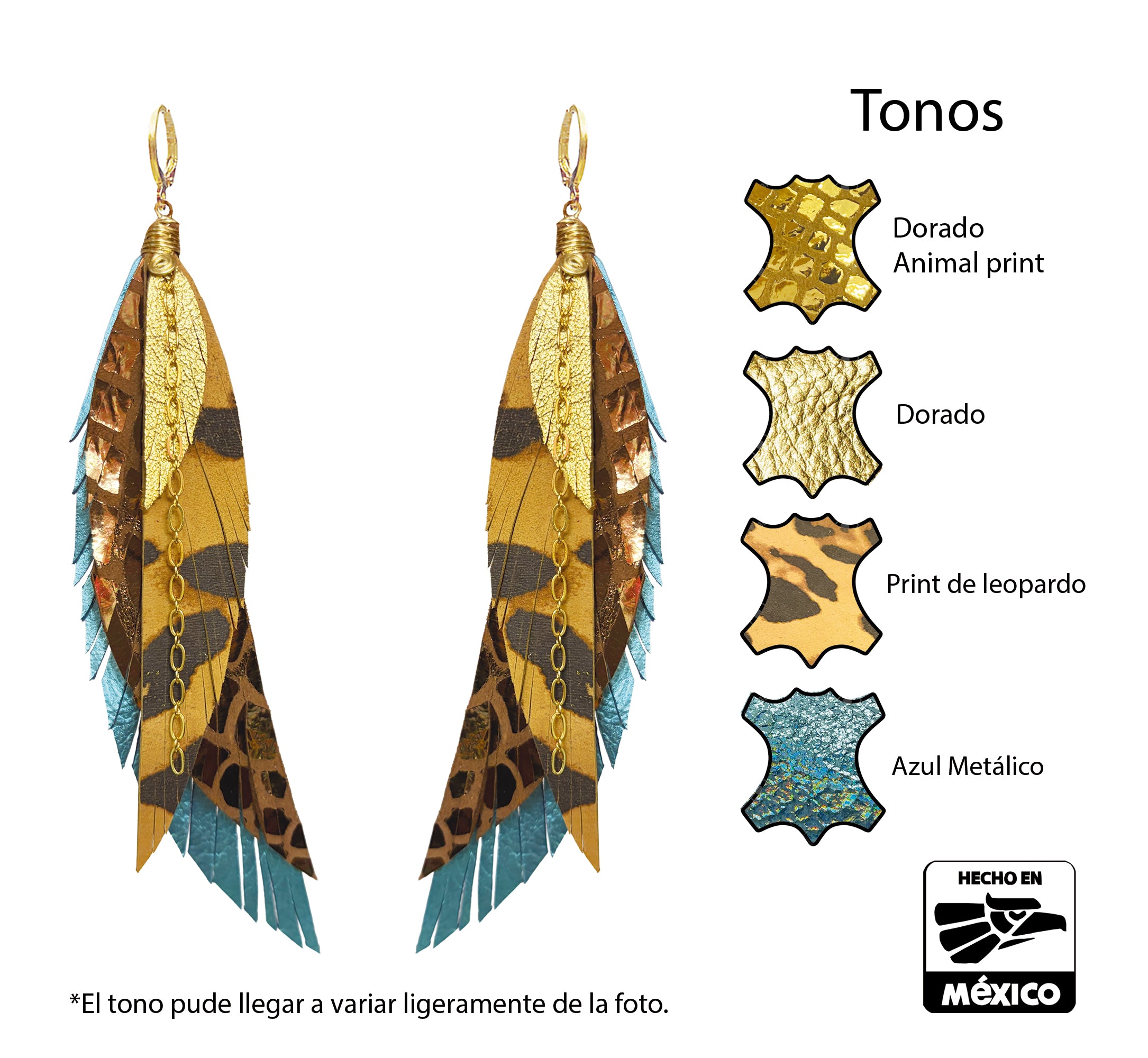 Aretes Media Luna Exotic