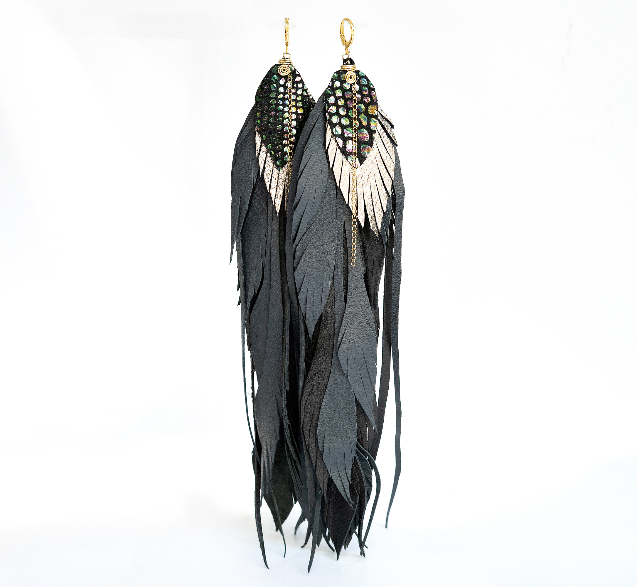 Aretes Maxi Full Raven