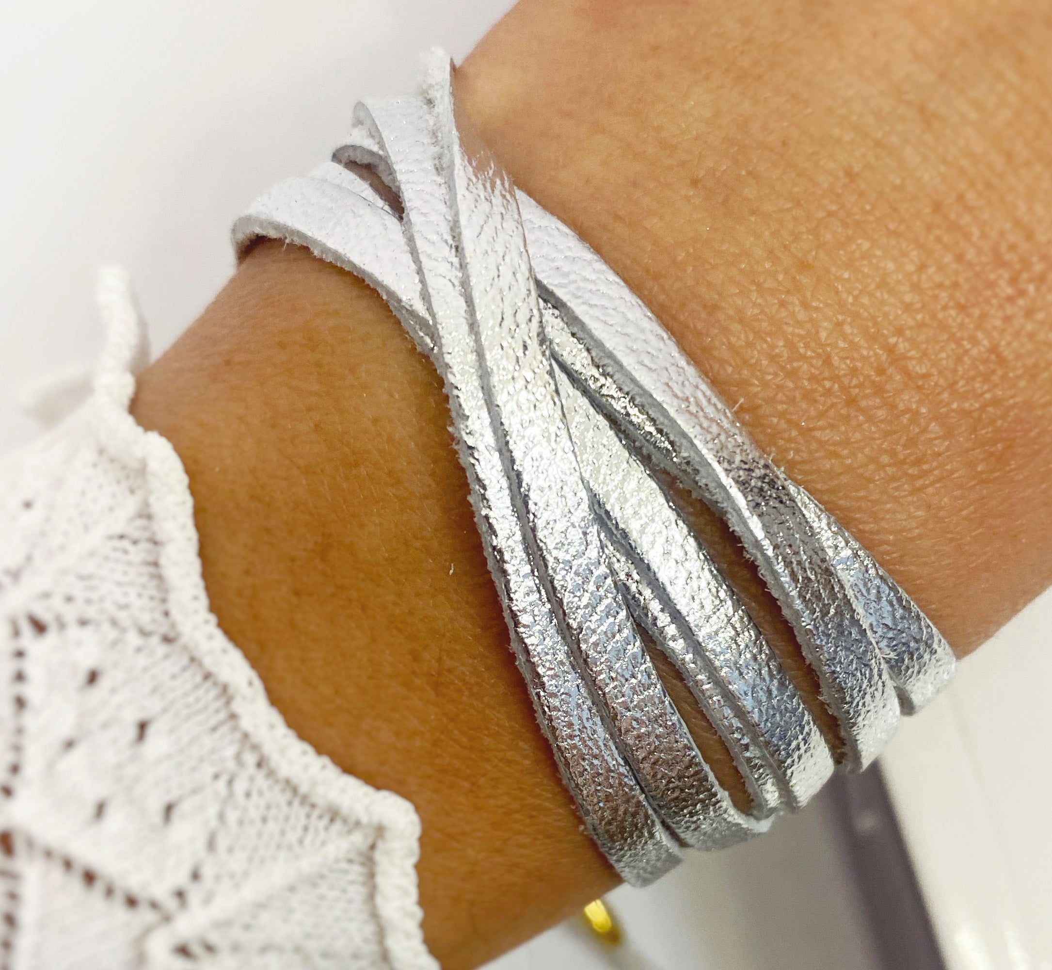 Pulsera Gratitud Plata