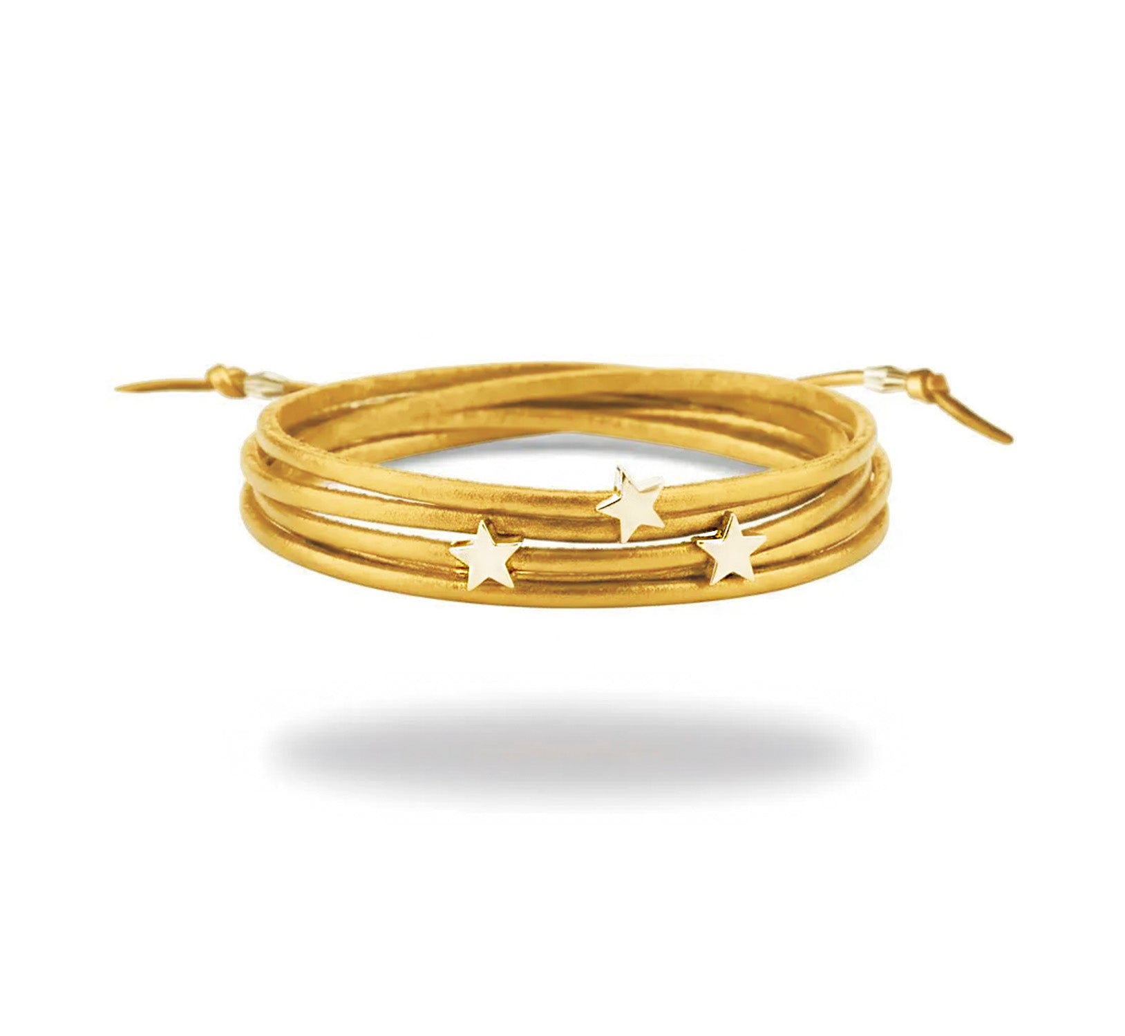 Pulsera Estrellas Dorada