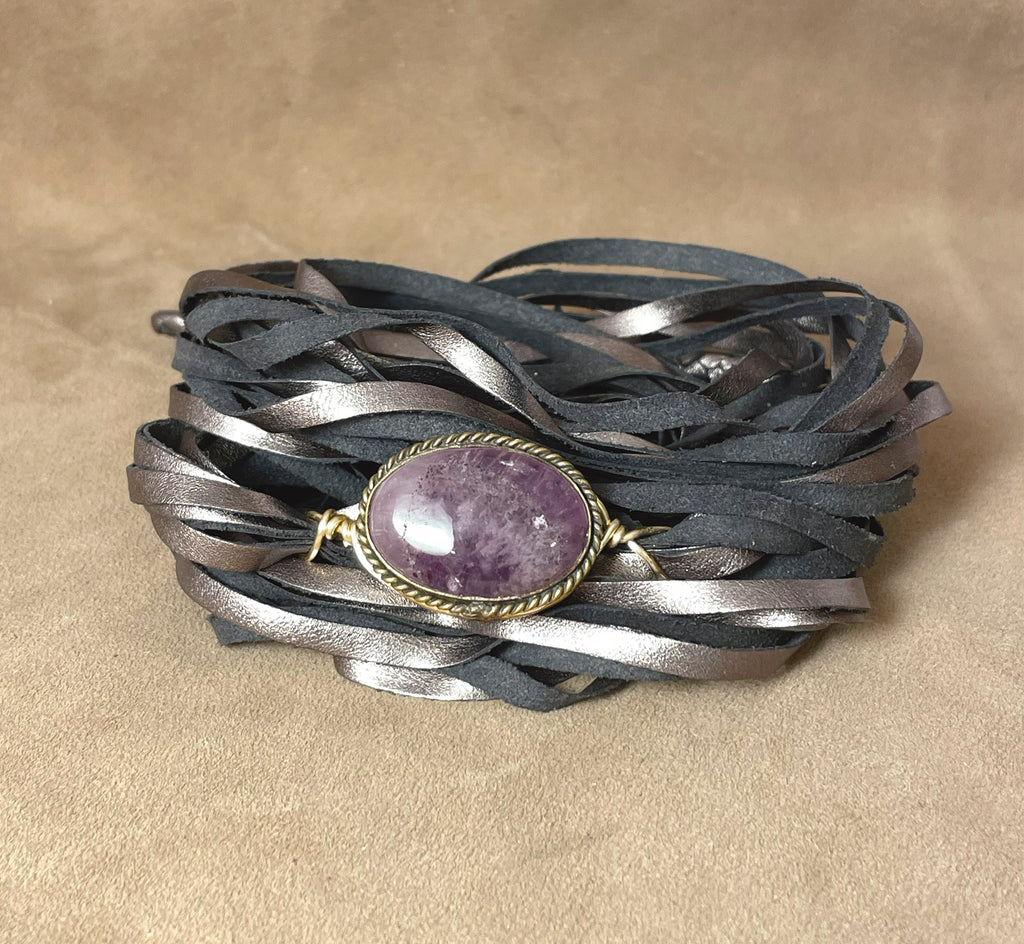 Pulsera Infinito con Amatista