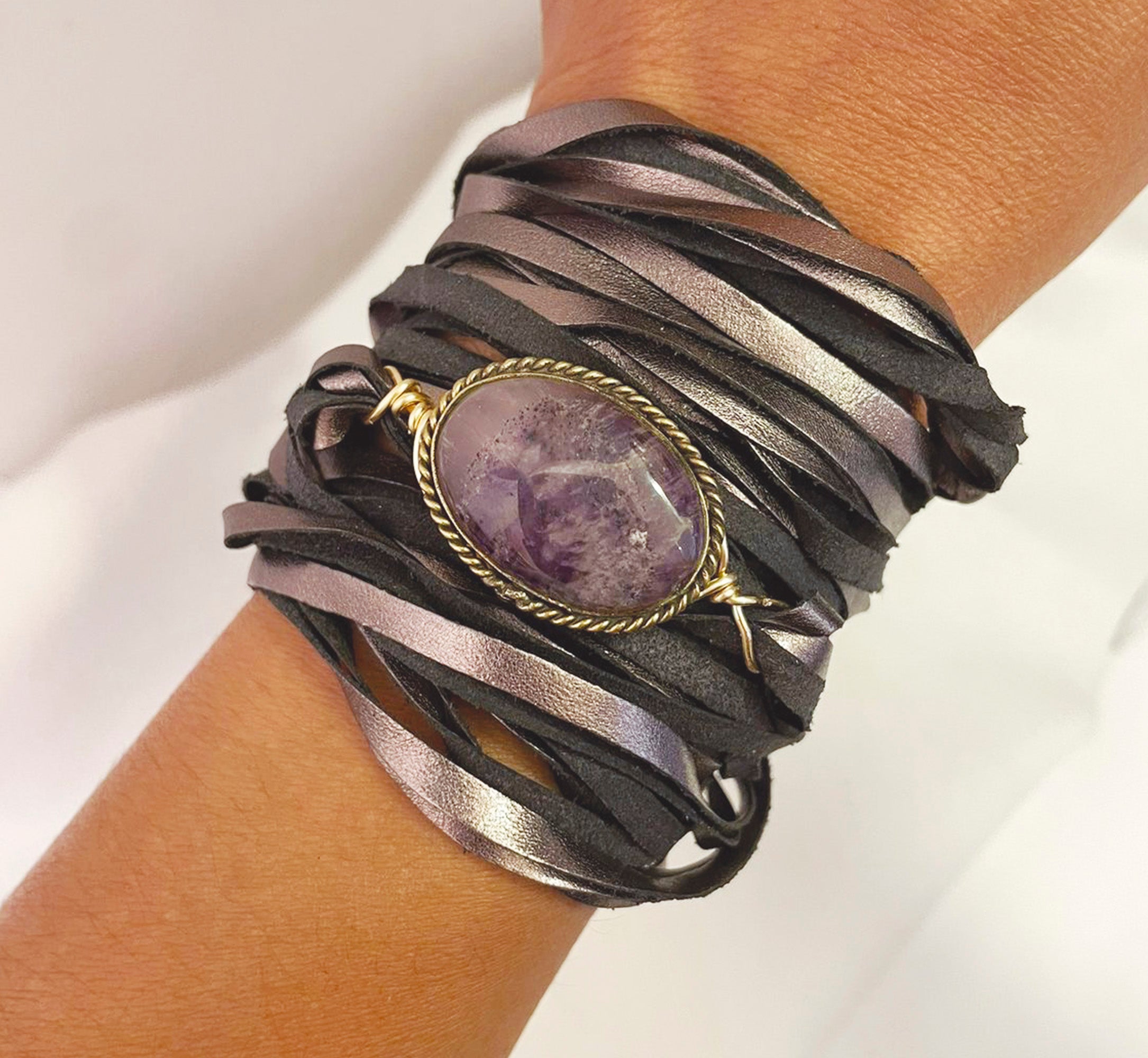 Pulsera Infinito con Amatista