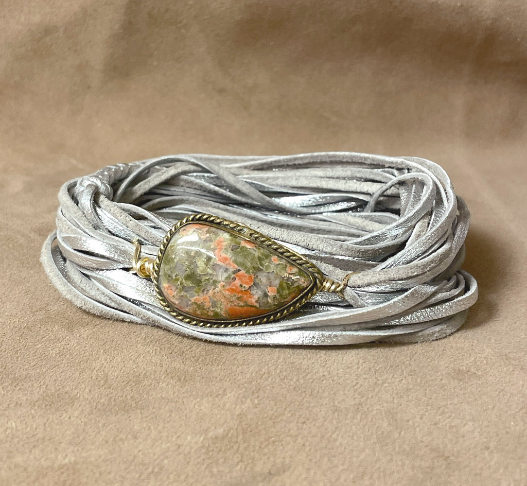 Pulsera Infinito con Riolita