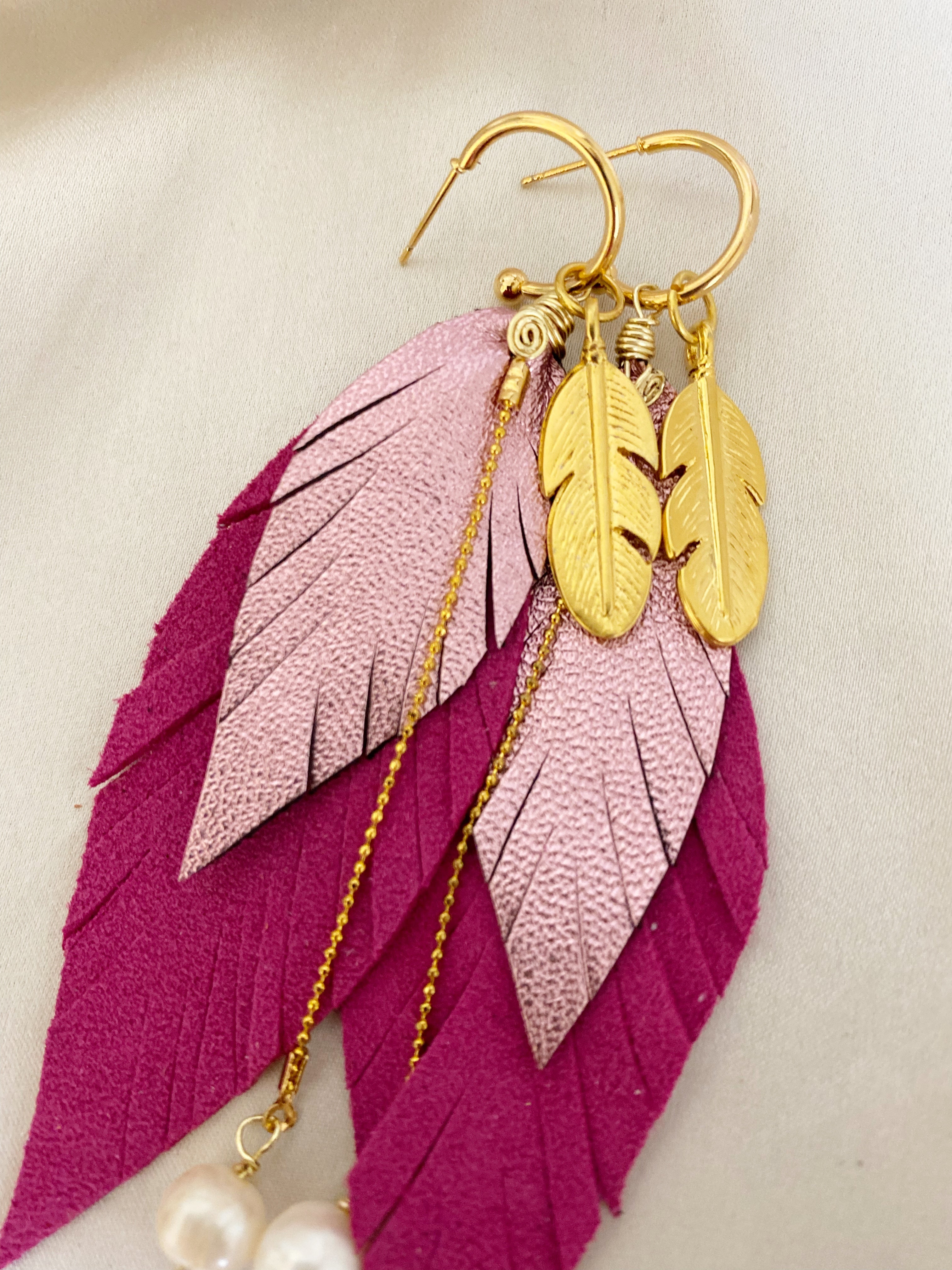 Aretes Pink Electric
