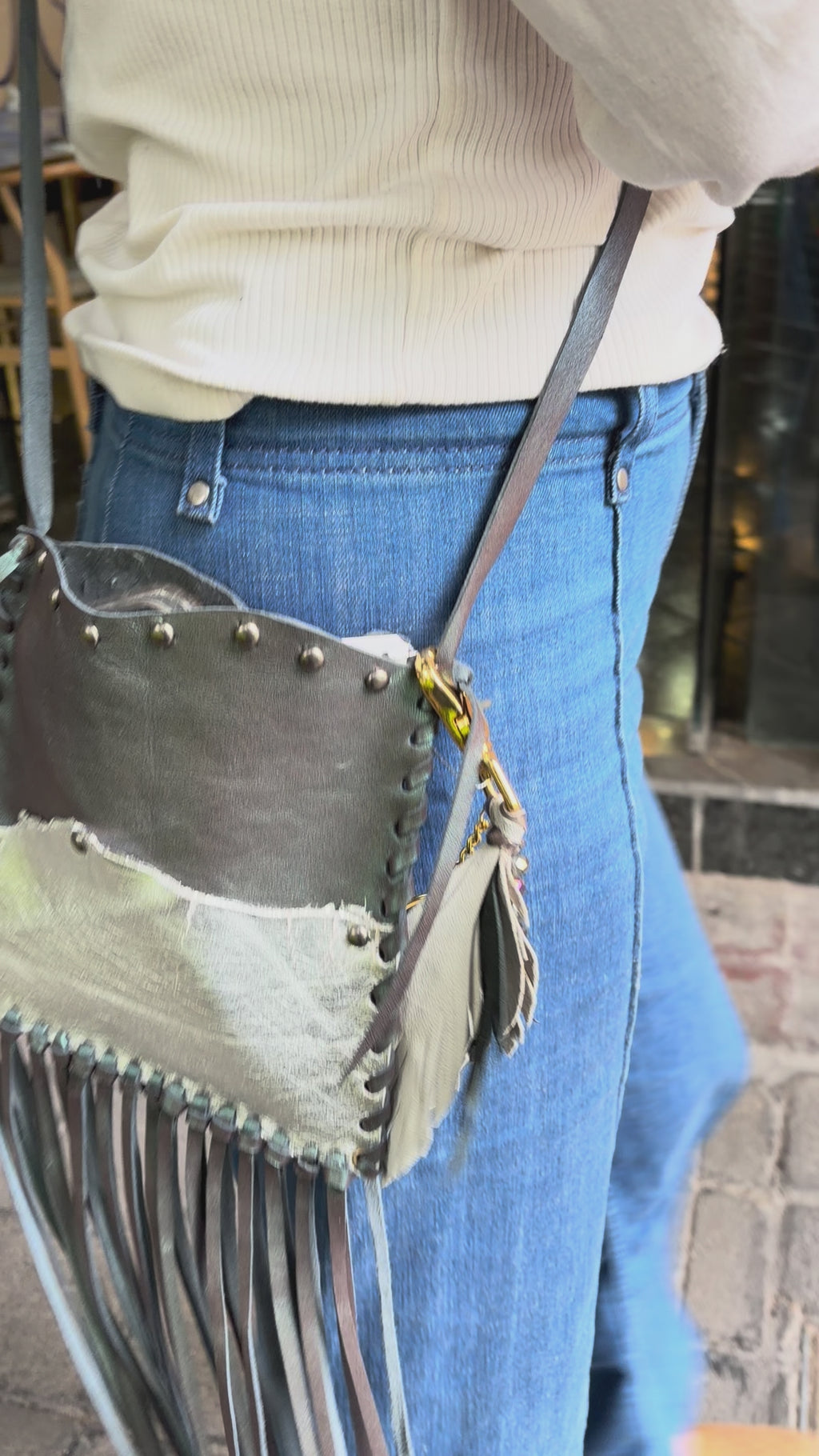 Bolsa azul