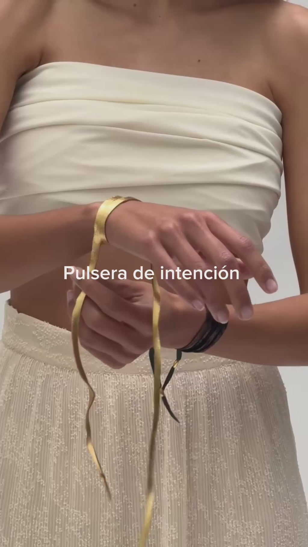 Pulsera Gratitud Dorada